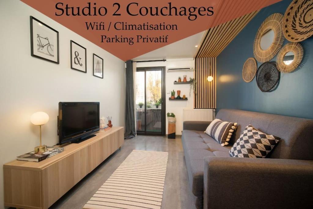 מרסיי Air-Conditioned Apartment With Private Parking מראה חיצוני תמונה